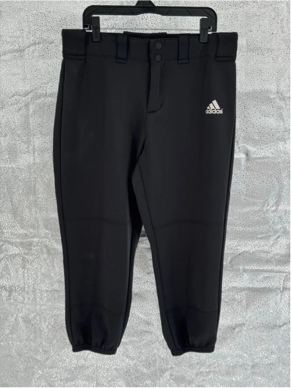 Men's Adidas Baseball Pants Black Size M